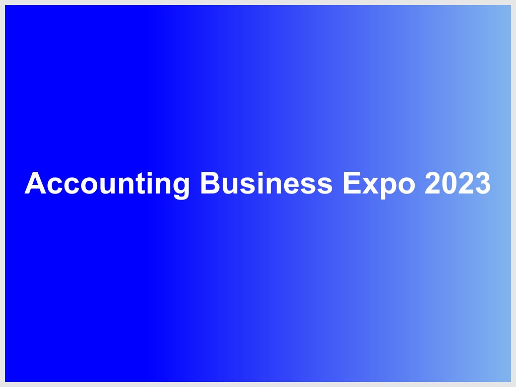 Accounting Business Expo 2023 UpNext
