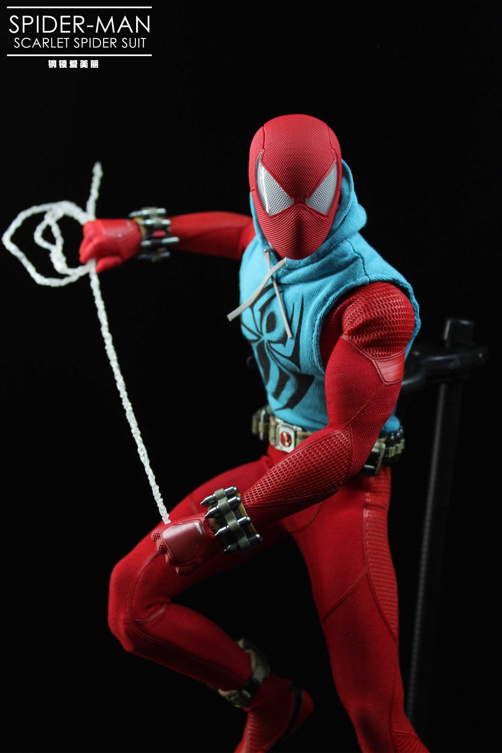 Spider-Man Video Game Masterpiece Scarlet Spider Suit