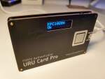 URU Card Pro - the OLED display