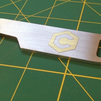 Picture of Bottle Opener with Brass Inlay project
