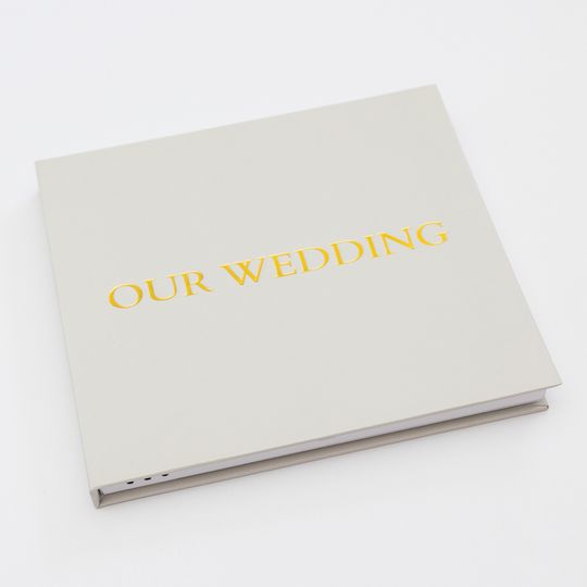 Heirloom book with wedding cover