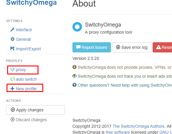 How to configure proxy on Chrome using SwitchyOmega Limeproxies