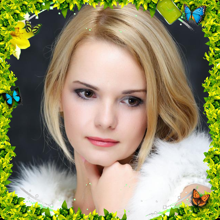 Spring Bliss Frame Enhance Your Photos with Online Editing