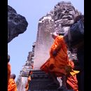 Cambodia  Angkor Monks 17
