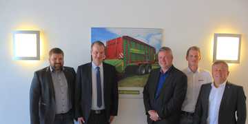 New STRAUTMANN management visits EZ AGRAR in Linz
