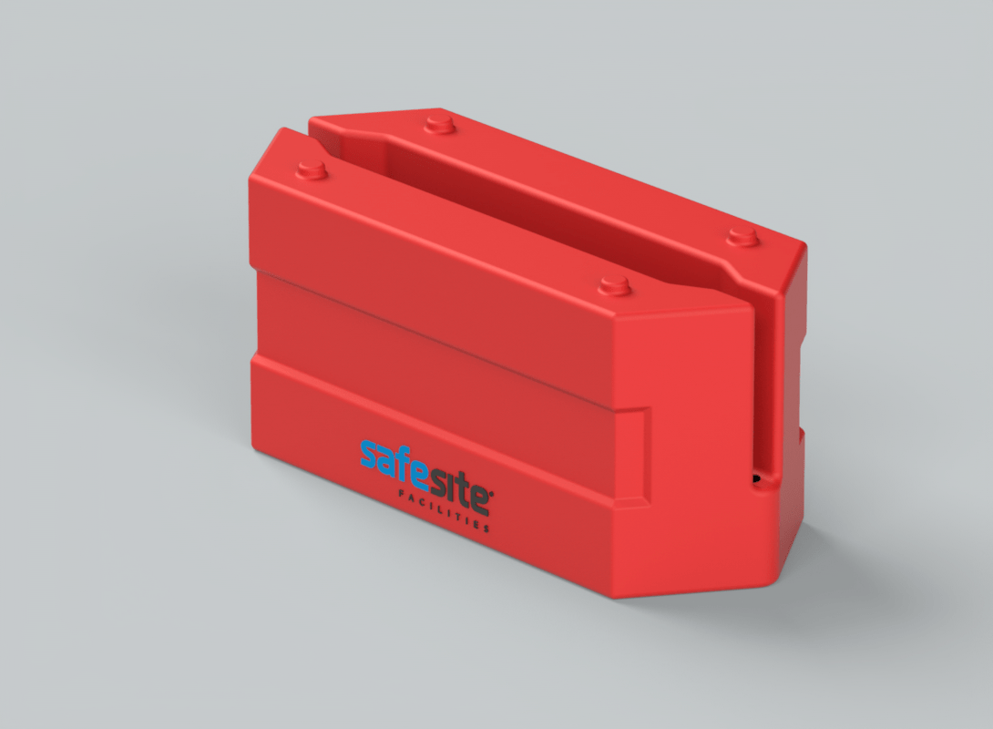 Rota Block Mini Barrier Red