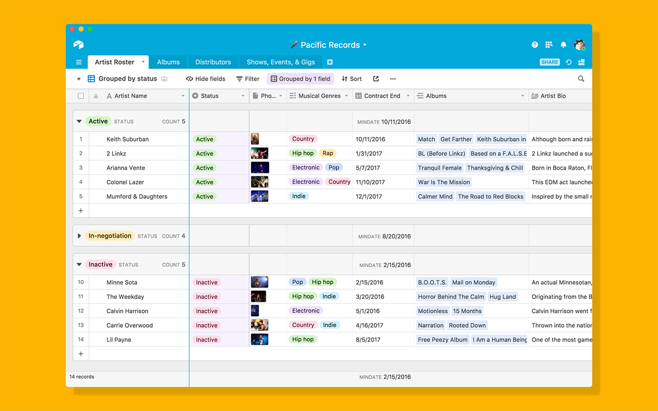 airtable zapier facebook integration