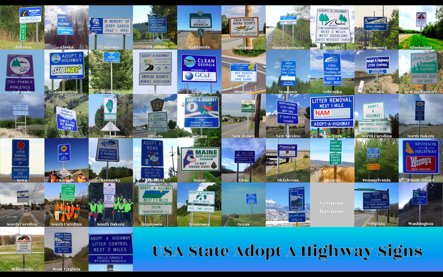 adopt highway