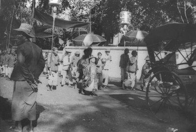 Peranakan wedding procession, 1909