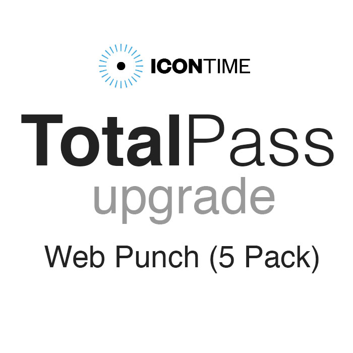 TotalPass Web Punch (5 Employees)