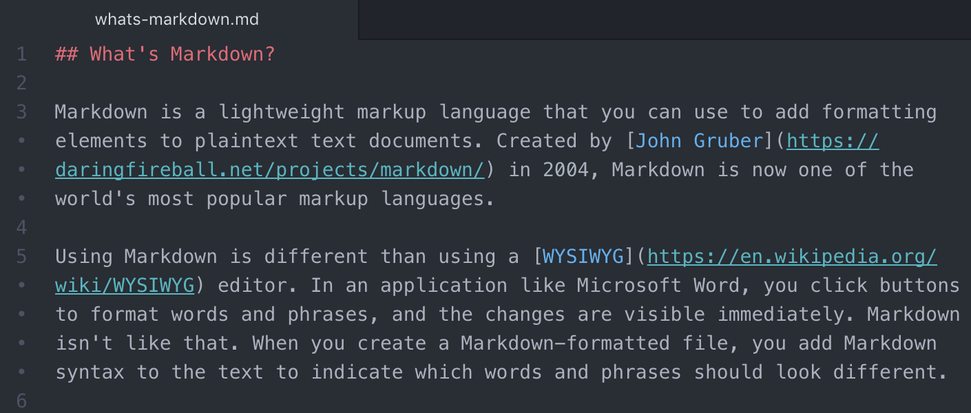 Md File Syntax