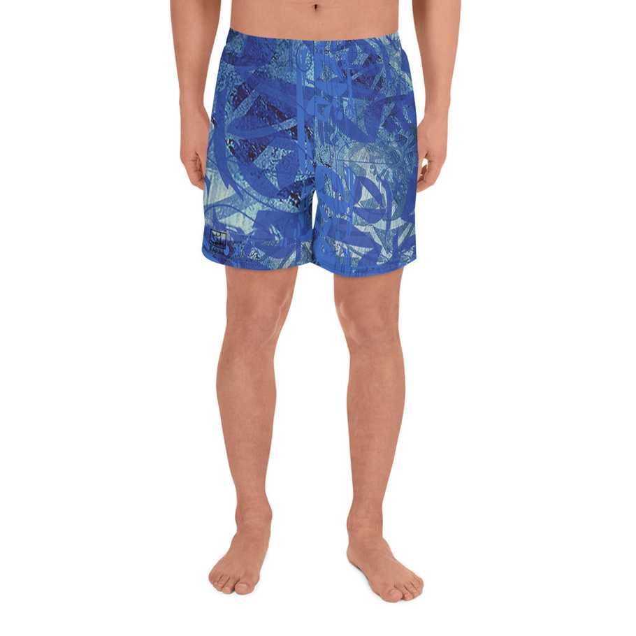 class-of-1972-mens-athletic-shorts - XS / Azure