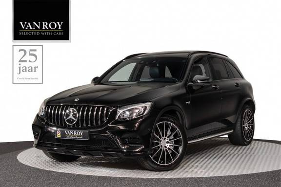 Mercedes-Benz GLC GLC43 AMG 4Matic Panoramadak Luchtvering Distronic Sportleder+Memory Burmester ComandOnline Keyless AmbientLight Full-Led StuurPilot 360Camera Parktronic Pdc