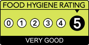 This location has an food hygiene rating of 5/5