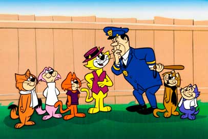 Top Cat Full Cast Publicity Cel (Hanna-Barbera, 1962), image from Heritage Auctions