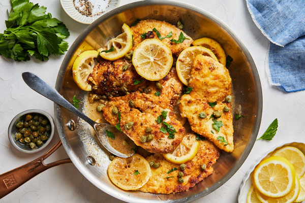 Easy Chicken Piccata | Olive & Mango