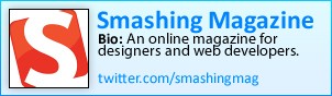 Smashing Magazine on Twitter