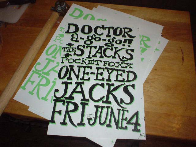 Stacks played One-Eyed Jacks with Doctor-a-Go-Go and Pocket Foxx.
