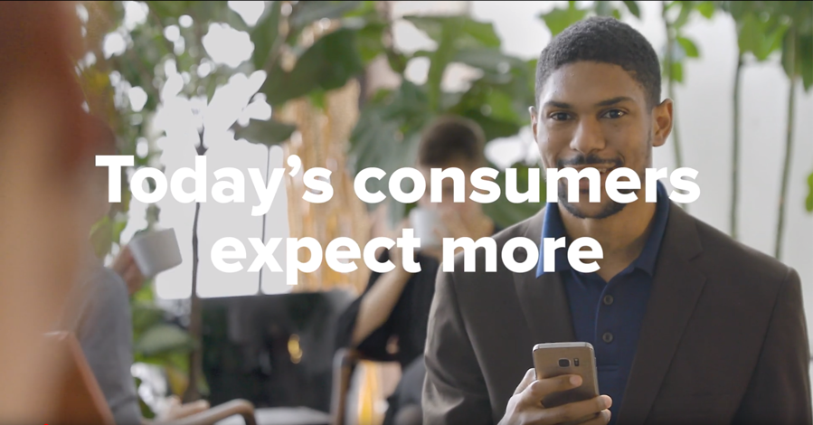 Today's consumers Example of video with technology one B