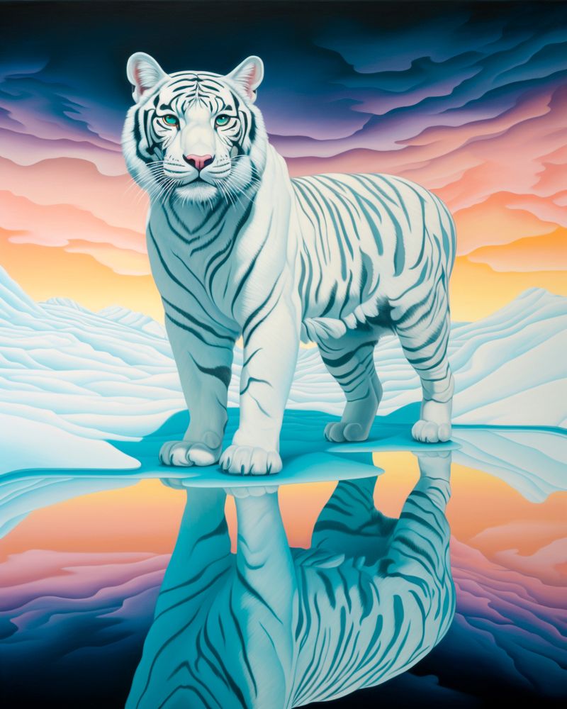 The Regal White Tiger