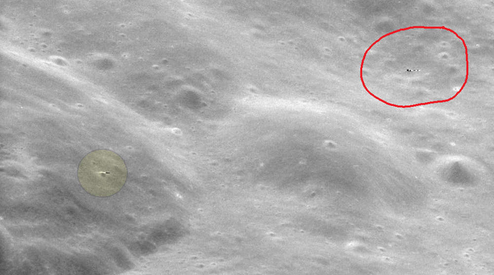 Was an 'alien missile' captured in Apollo 11 mission photo?