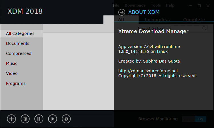 XDM 2018 di Linux