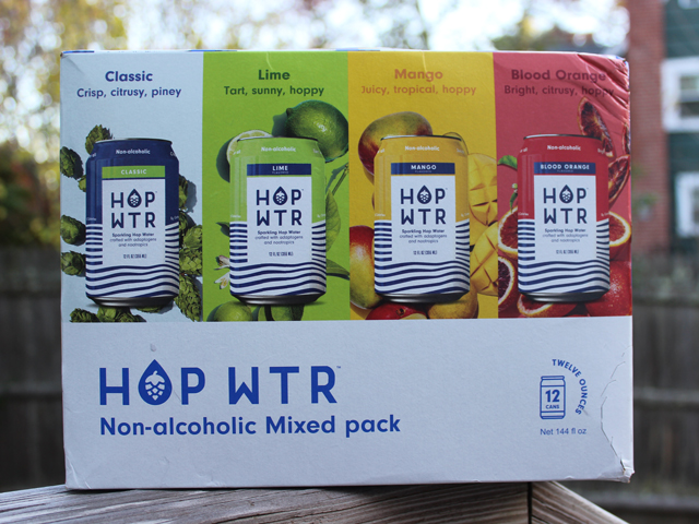 A variety pack of Hop Wtr