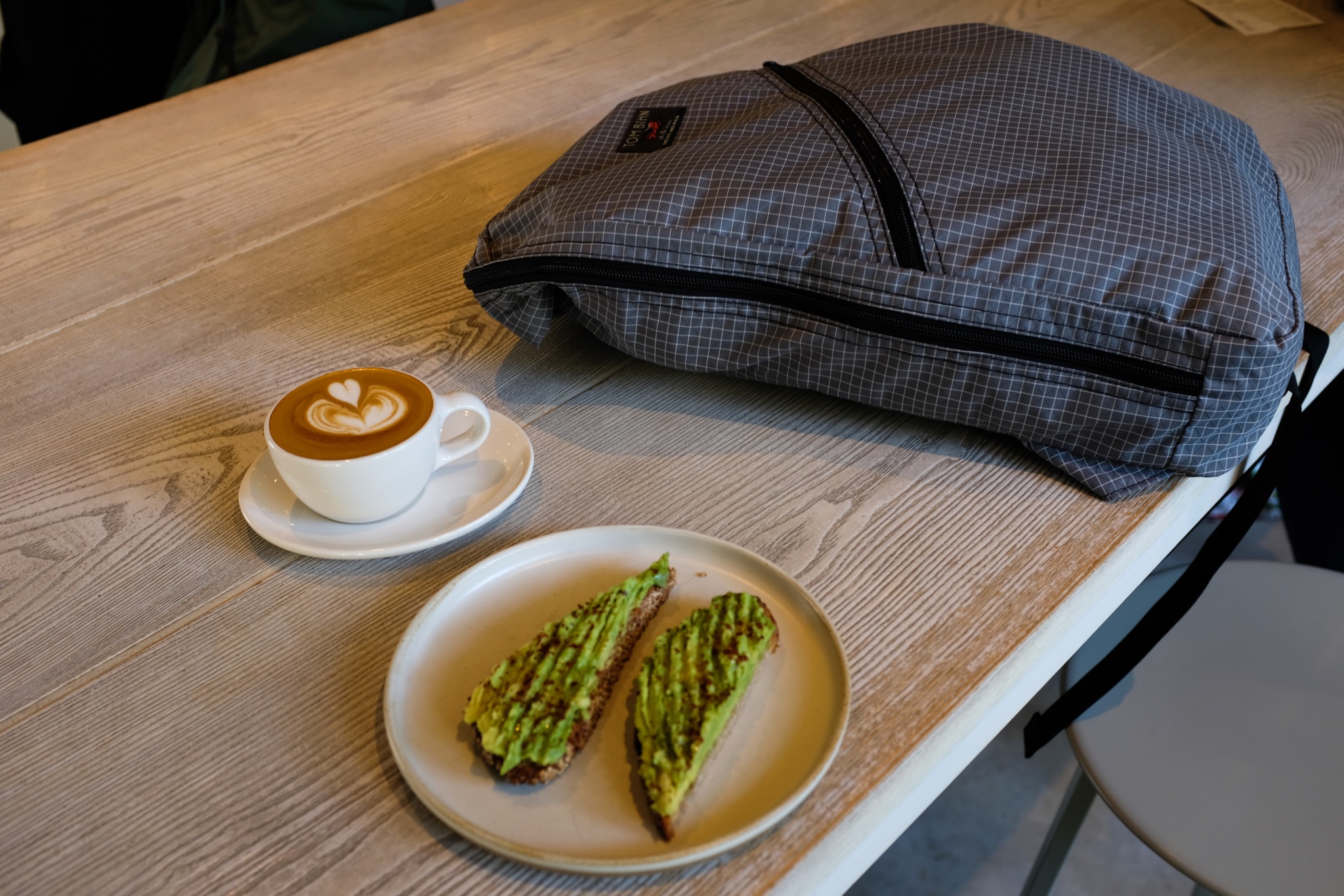 At Blue Bottle Coffee in Aoyama, Tokyo