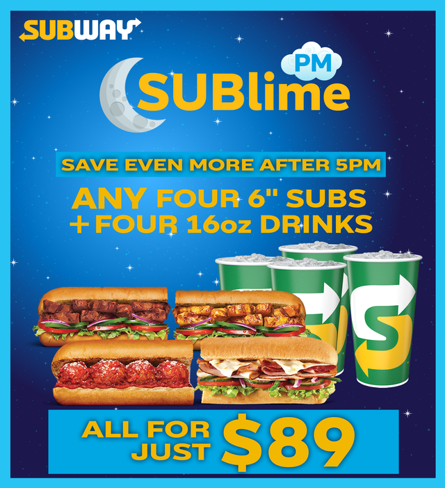 Offers Subway Trinidad and Tobago