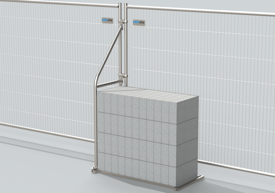 Temporary Fencing Ballast Kentledge SafeSite Facilities
