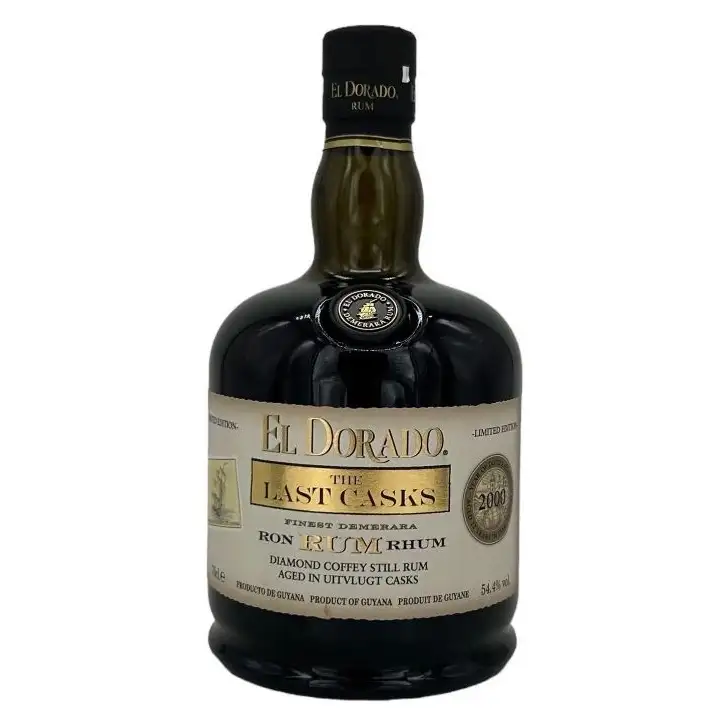 Image of the front of the bottle of the rum El Dorado The Last Casks (Gold)