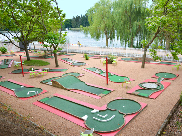Celebration Station Mini Golf Course In Greensboro NC