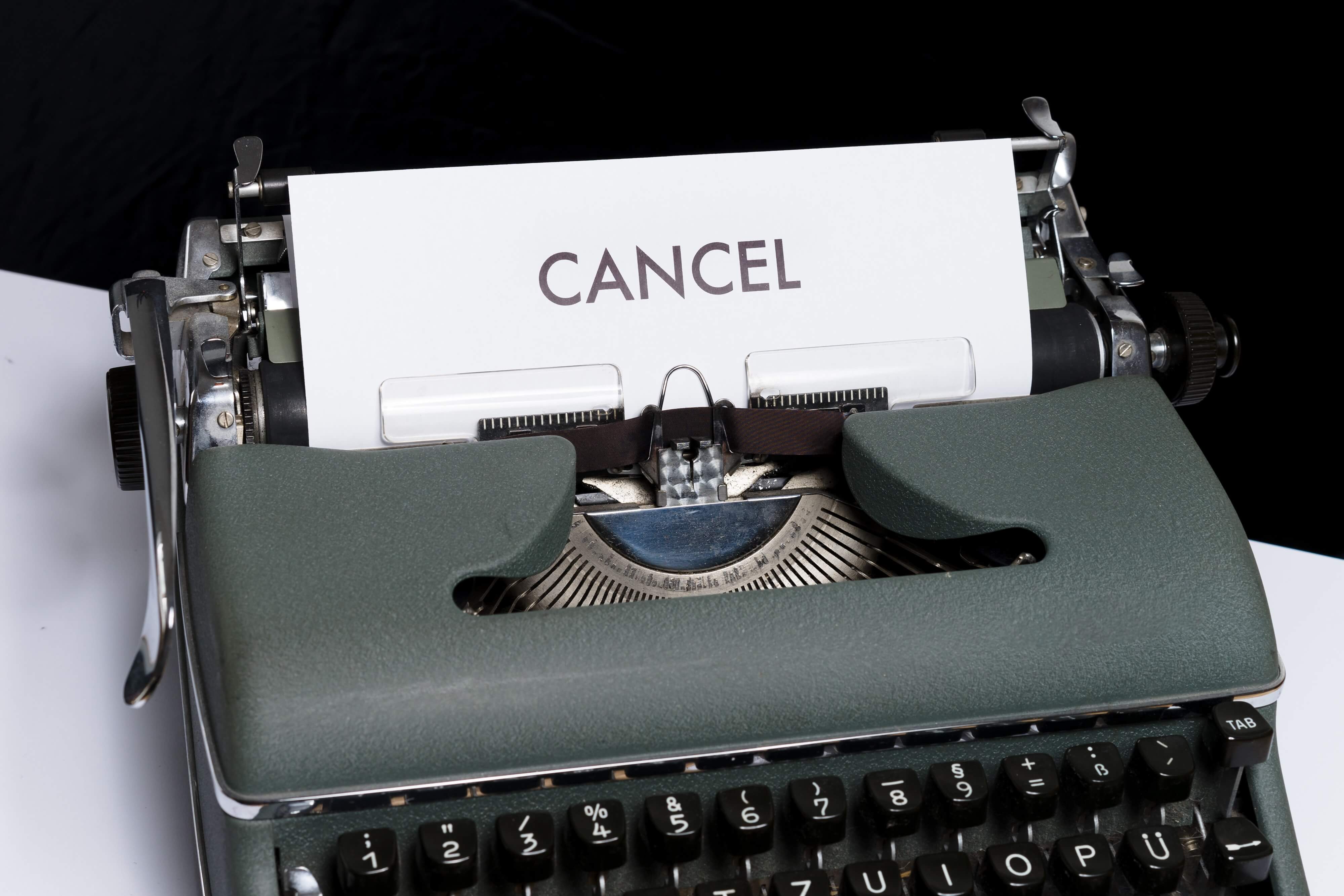 Direct Debit cancelation