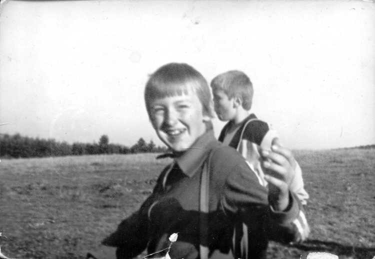Running together since childhood Tomáš Fülöpp & Eduard Maguth