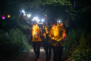charity event and night walk