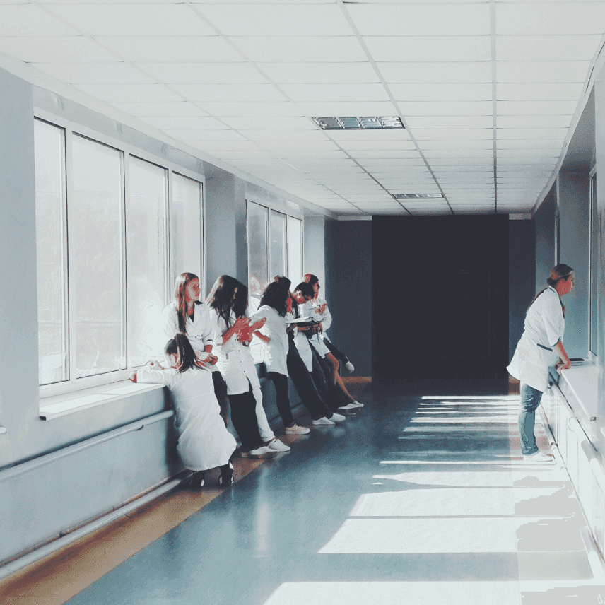 Doctors inside a Praesum Healthcare facility
