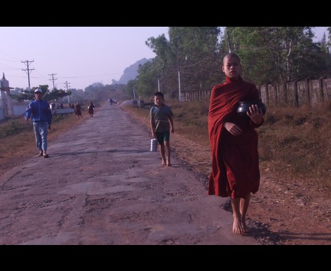 Burma Morning Buddhas 3