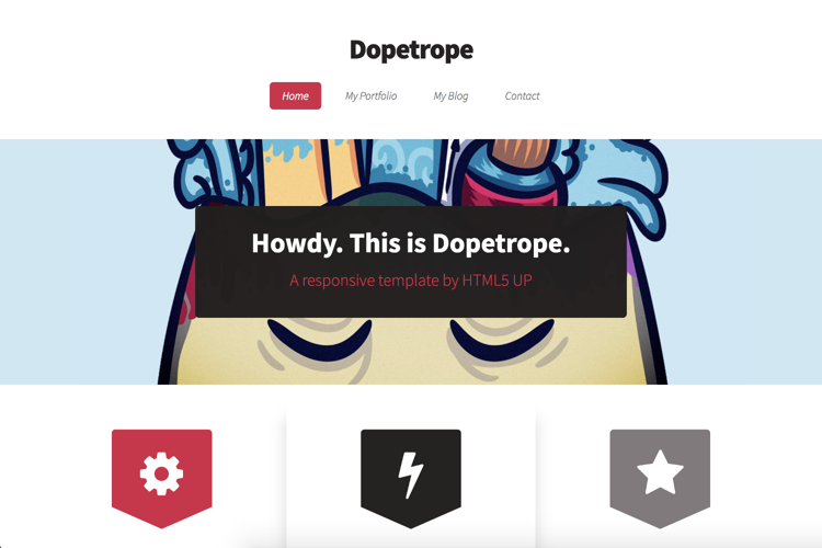 Hugo-Theme-Dopetrope