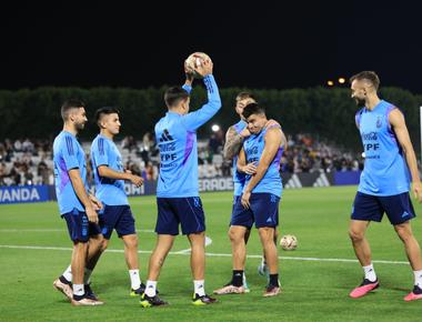 3 days before the final match, Messi missed Argentina training