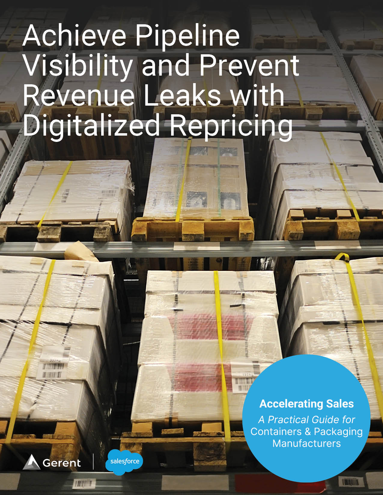 Achieve Pipeline Visibility and Prevent Revenue Leaks with Digitalized
Repricing Cover