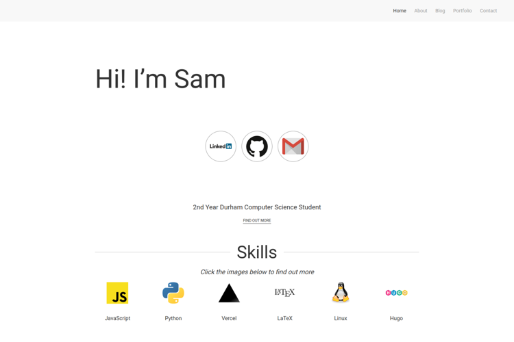 Hugo-Developer-Portfolio