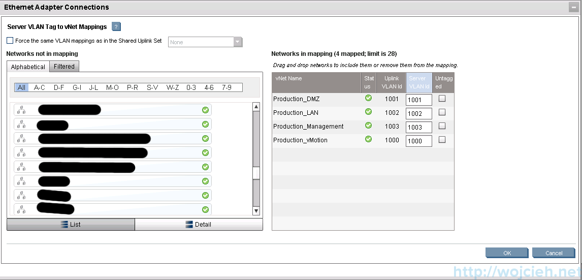 Hp virtual connect manager настройка