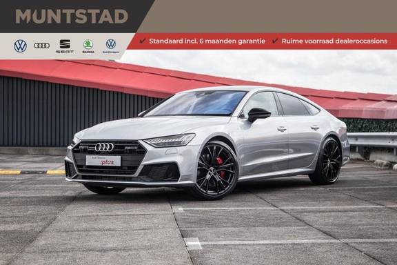 Audi A7 Sportback 55 TFSI e quattro Competition 376 PK | 21'' velgen zwart | Assistentiepakket Tour & City | 360* Camera | Head-Up | Matrix LED | Adapt. Demping | Comfortstoelen | Leder