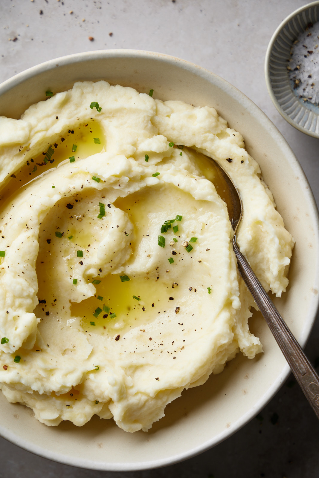 Simple Creamy Mashed Potatoes | Olive & Mango