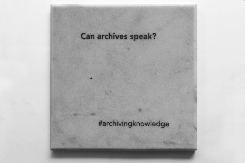 Cyborg Archives: Can Archives Speak?