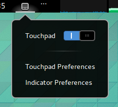 Touchpad Indicator