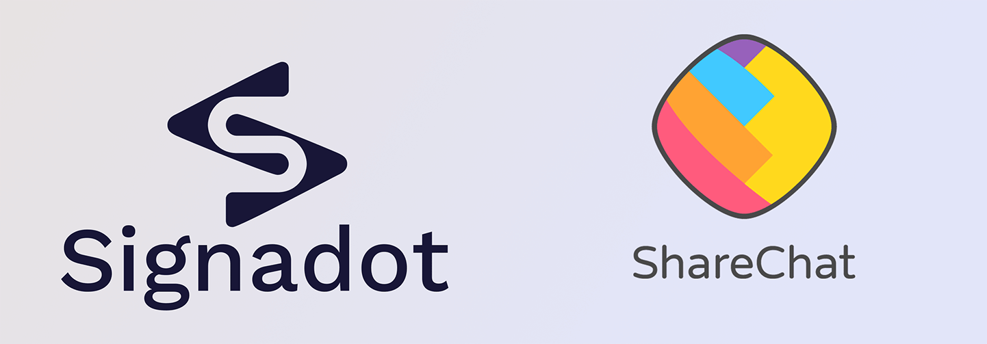 Signadot and Sharechat logos