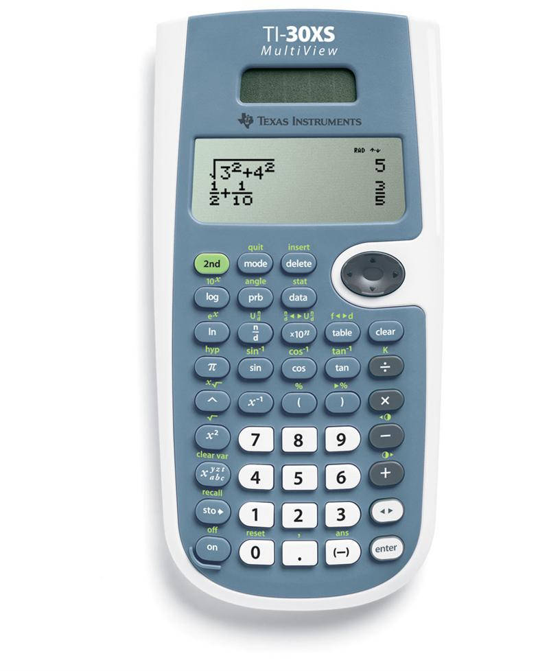 TI-30XS Multiview is the best scientific calculator