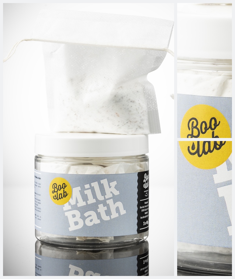Boolab mliječna kupka Milk Bath u originalnoj ambalaži.