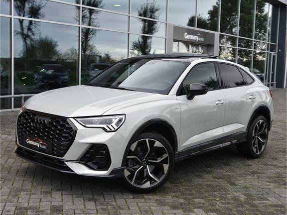 Audi Q3 Sportback 40TFSI Quattro S-Line Black Optic M-LED Pano Virtual 20-Inch 360Camera Tausilver!